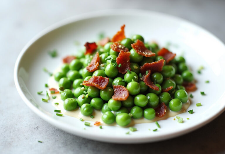 Classic Pea Salad With Bacon Recipe