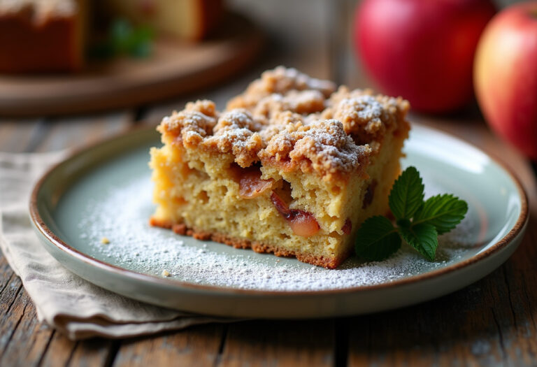 Apple Coffee Cake With Crumb Topping Recipe