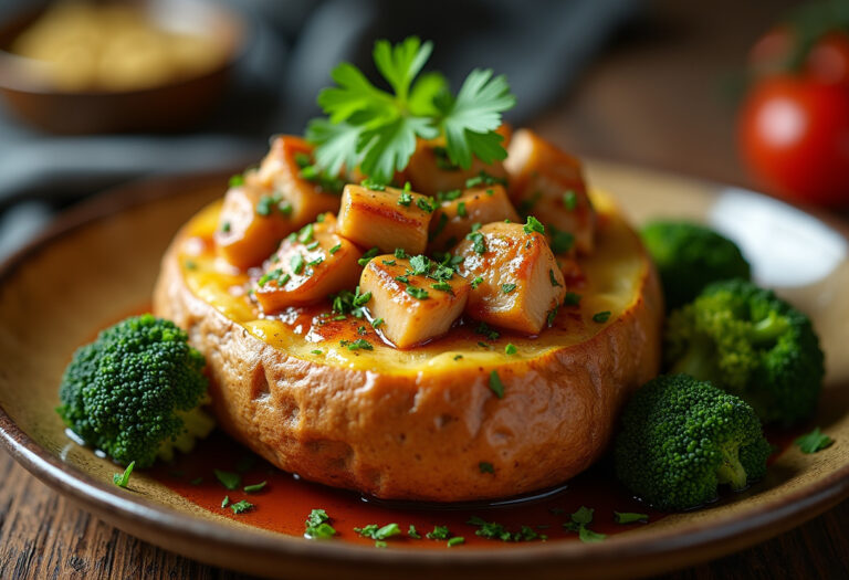 Baked Potato Chicken And Broccoli Casserole Recipe