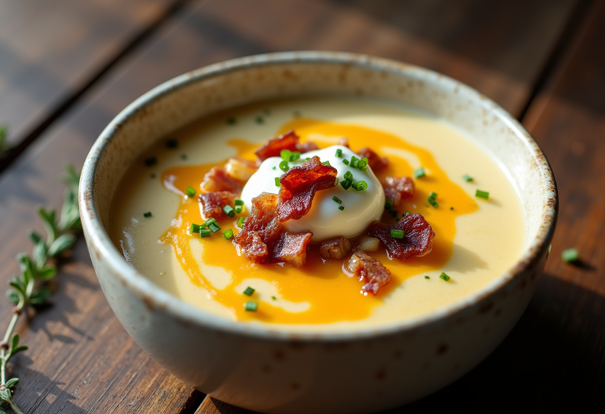 Baked Potato Soup Recipe