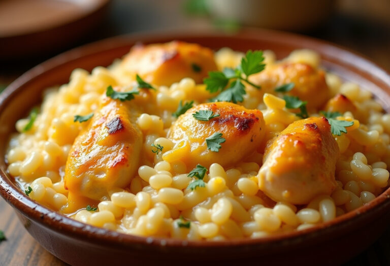 Cheesy Chicken And Rice Casserole Recipe