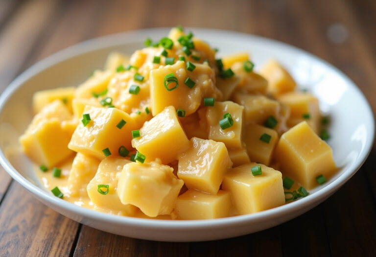 Cheesy Potato Salad Recipe