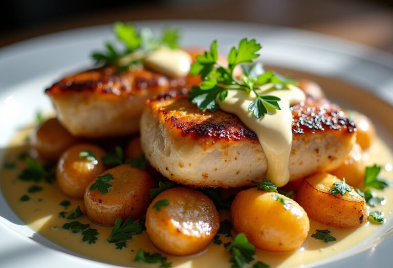 Chicken And Potatoes With Dijon Cream Sauce Recipe