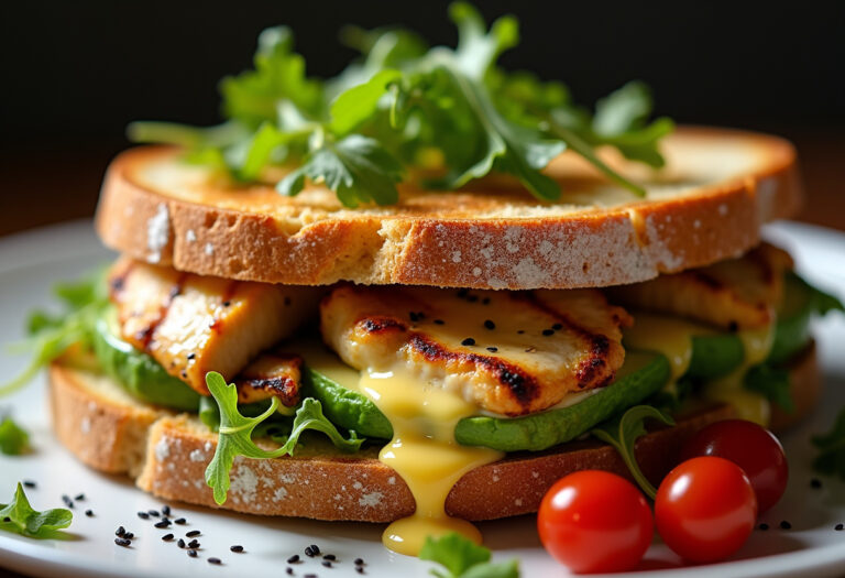 Chicken Avocado Melt Sandwich Recipe