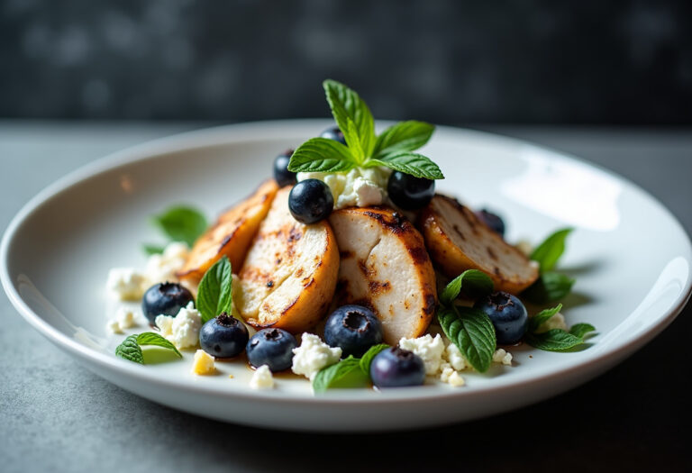Chicken Blueberry Feta Salad Recipe