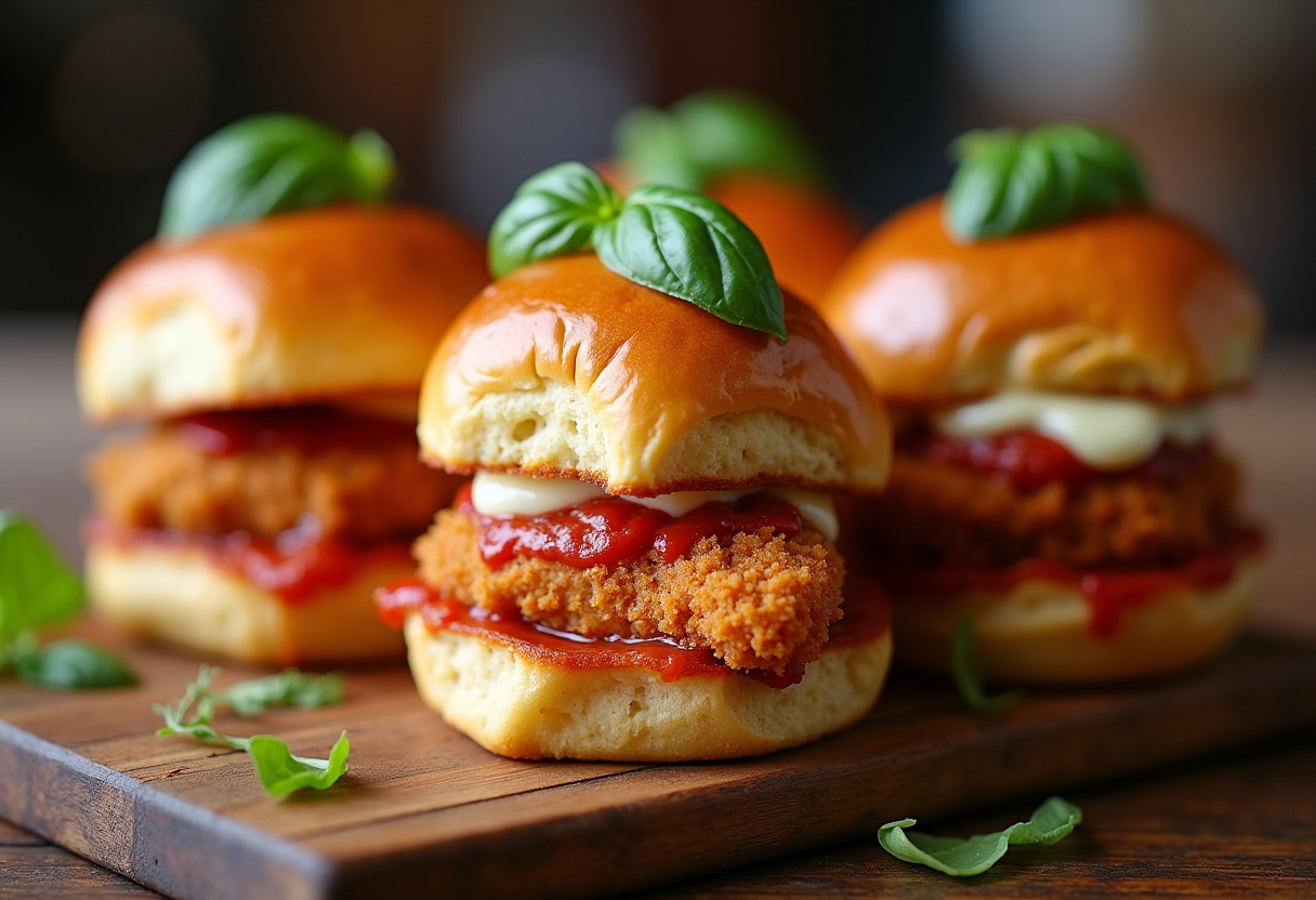 Chicken Parmesan Sliders Recipe