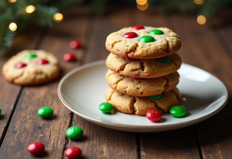 Christmas M&m Cookies Recipe