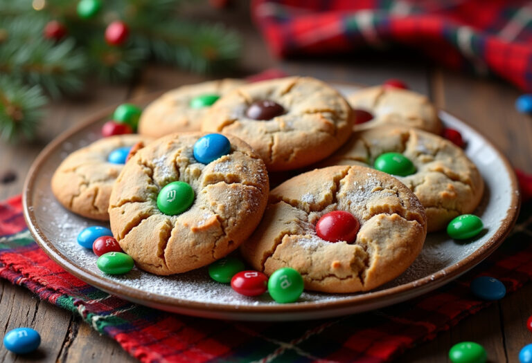 Christmas M&m Cookies Recipe