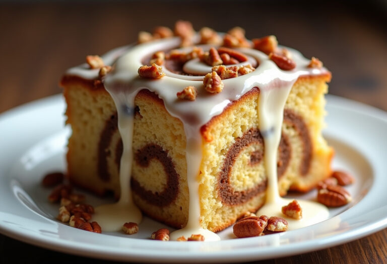 Cinnamon Roll Cake Recipe