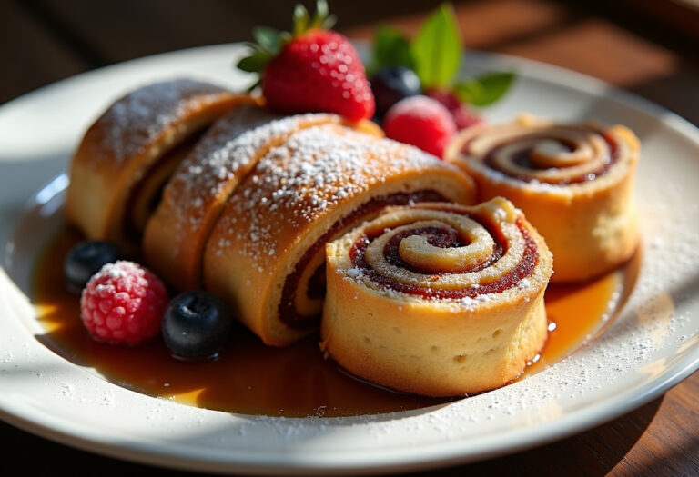 Cinnamon Roll French Toast Roll-up Recipe