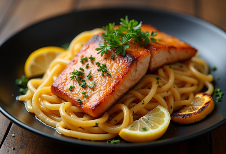 Creamy Cajun Salmon Pasta Recipe