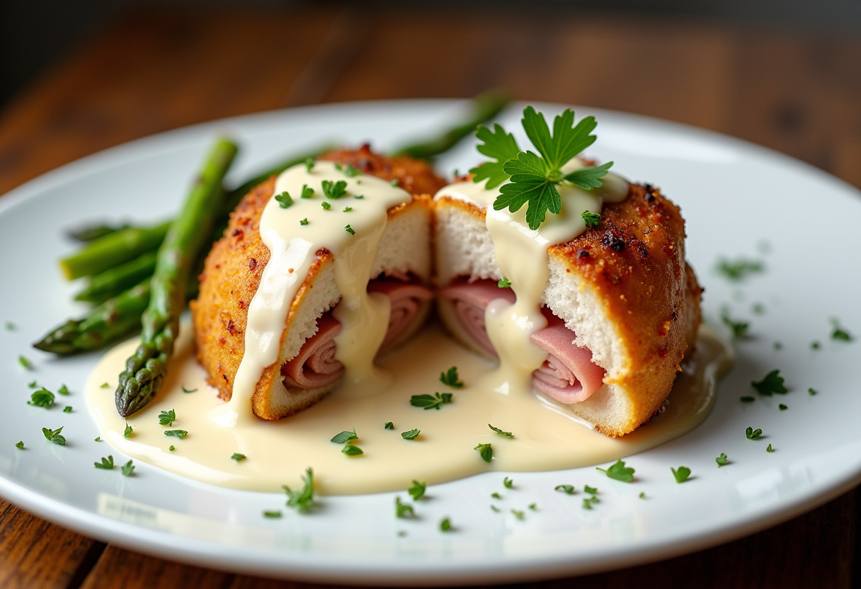 Creamy Chicken Cordon Bleu Recipe