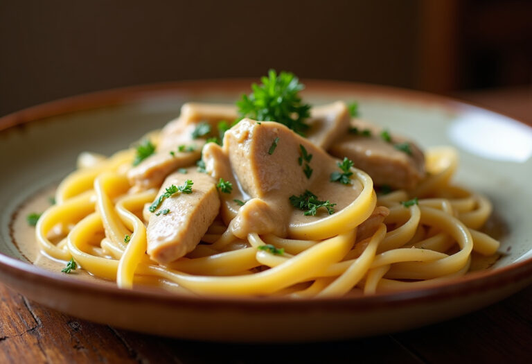 Creamy Chicken Stroganoff Recipe