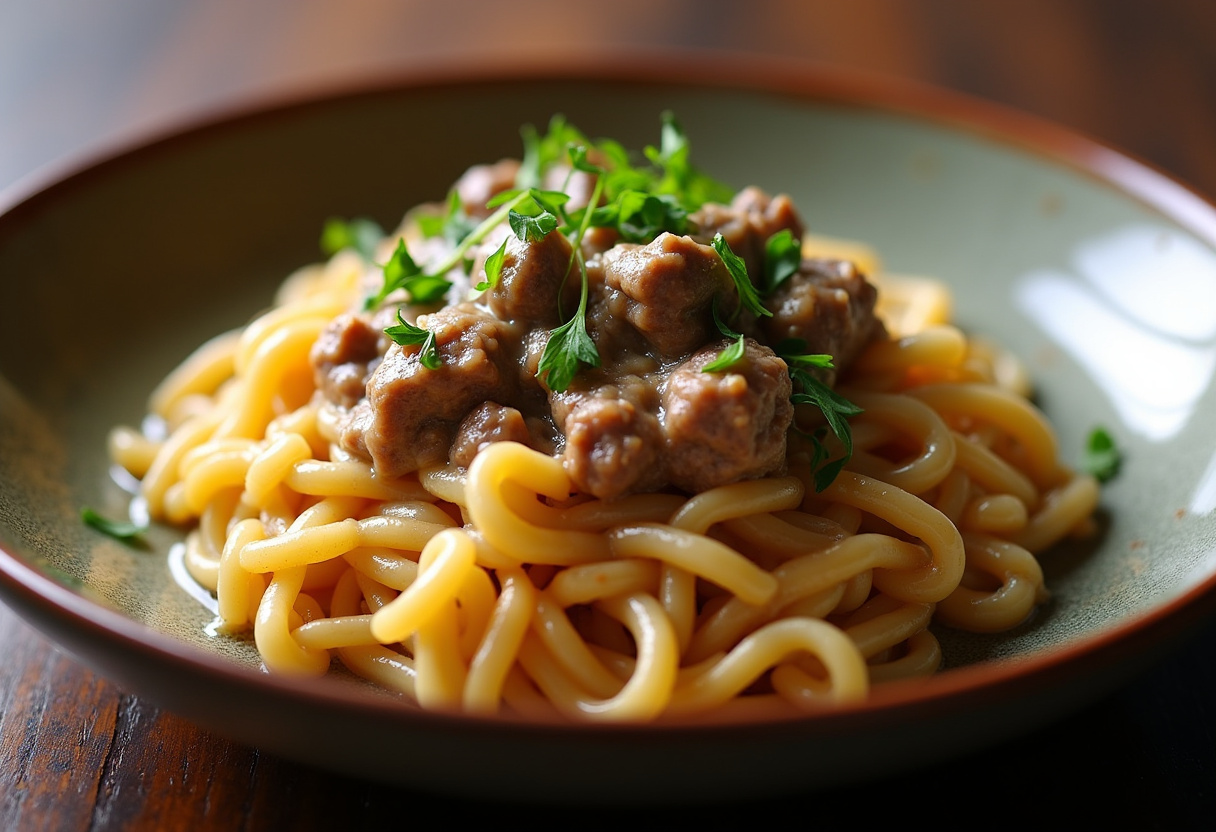 Creamy Ground Beef Orzo Recipe