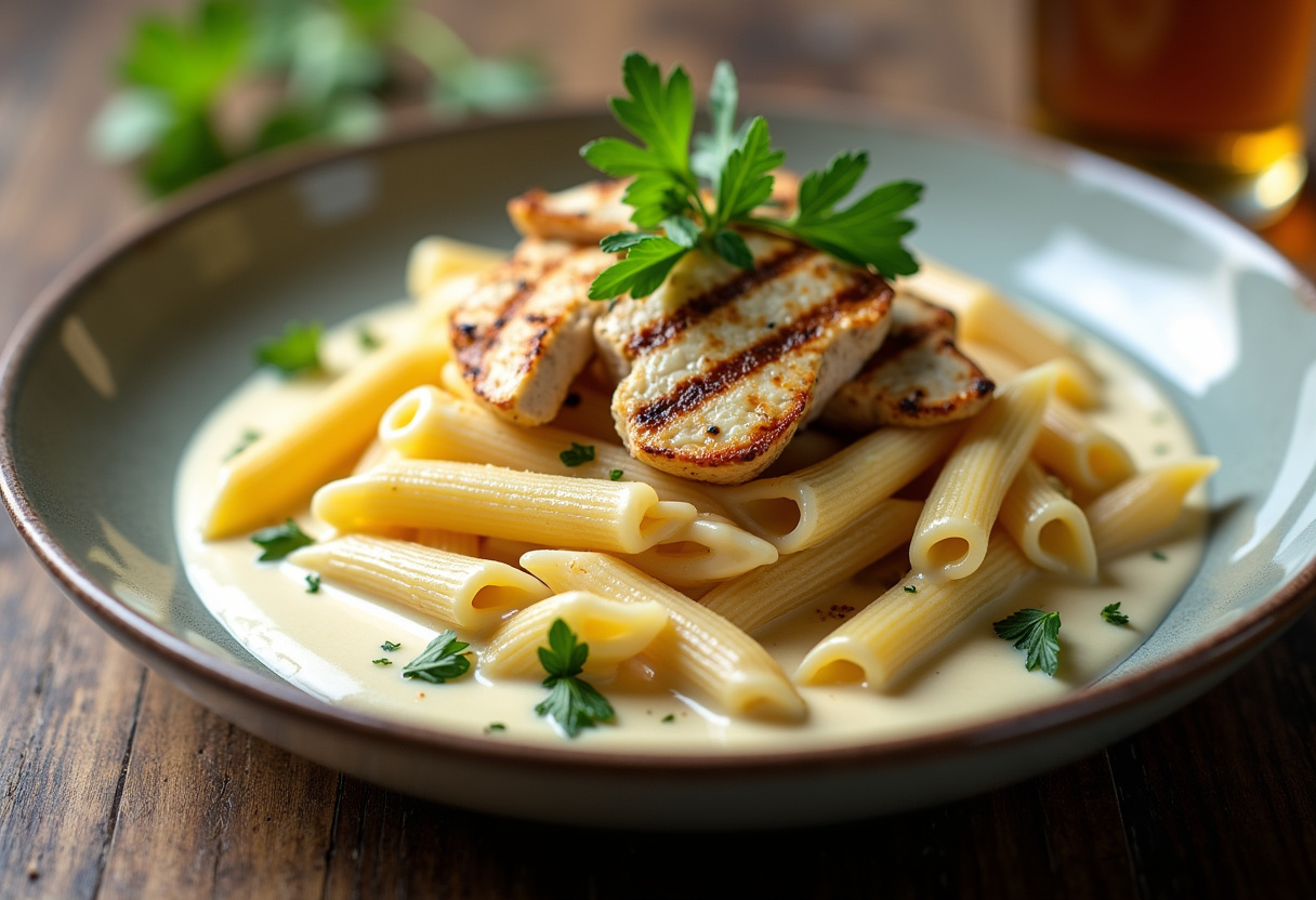 Creamy Ricotta Chicken Pasta Recipe