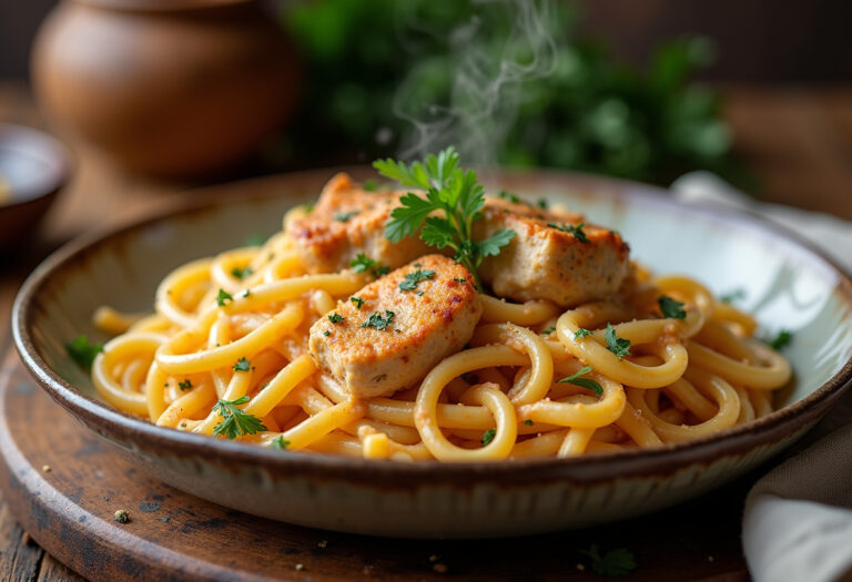 Crock Pot Creamy Cajun Chicken Pasta Recipe