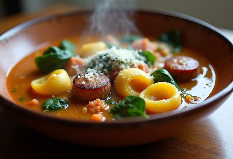 Crockpot Tortellini Soup With Sausage Recipe