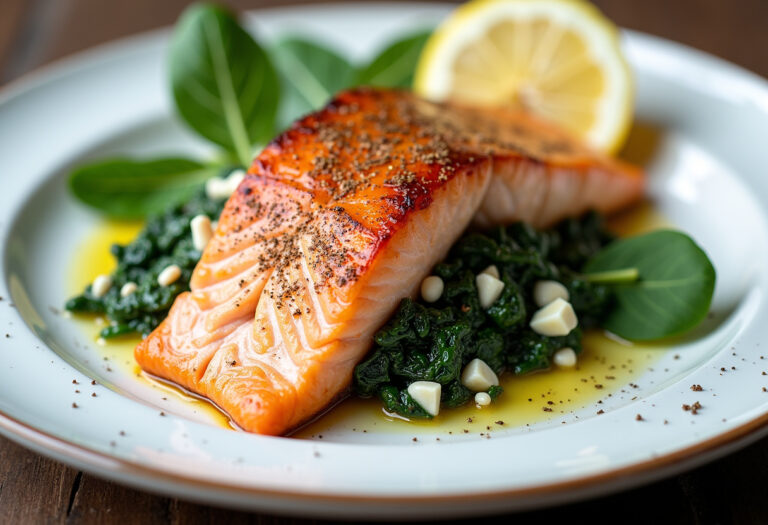 Delicious Easy Spinach Stuffed Salmon Recipe