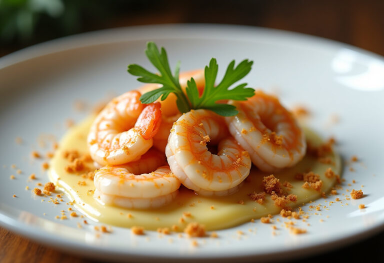 Delicious Garlic Shrimp Gratin Recipe