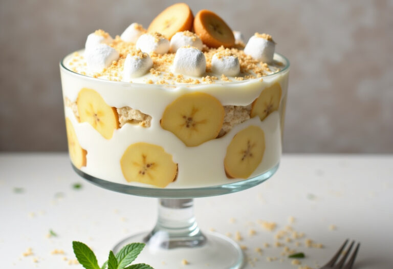 Easy Banana Pudding Fluff Salad Recipe