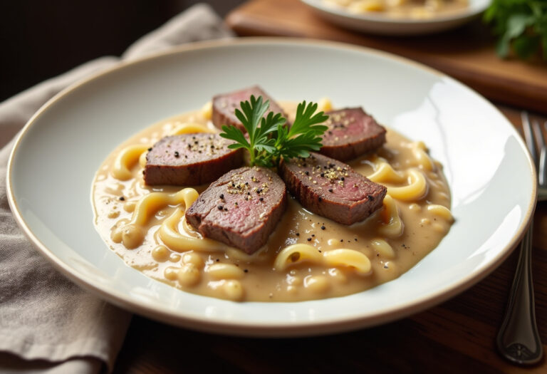 Easy Beef Stroganoff Recipe