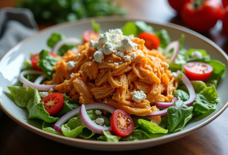 Easy Buffalo Chicken Salad Recipe