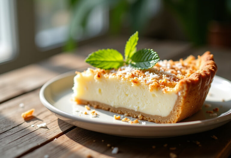 Easy Coconut Pie Recipe