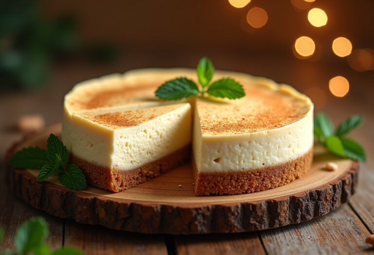 Eggnog Cheesecake Recipe