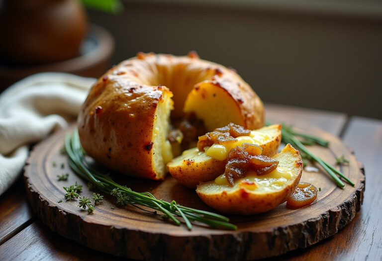 French Onion Stuffed Potatoes Recipe