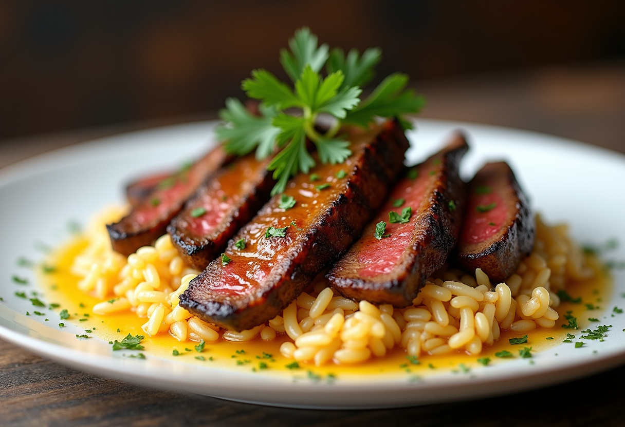 Garlic Butter Steak Fried Rice Recipe
