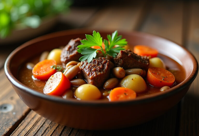 Hearty Crockpot Cowboy Stew Recipe