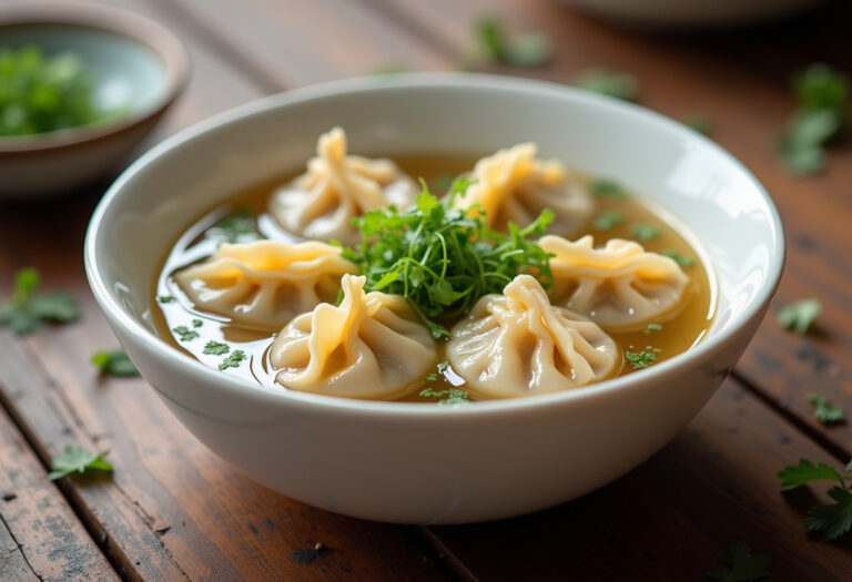Homemade Wonton Soup Recipe