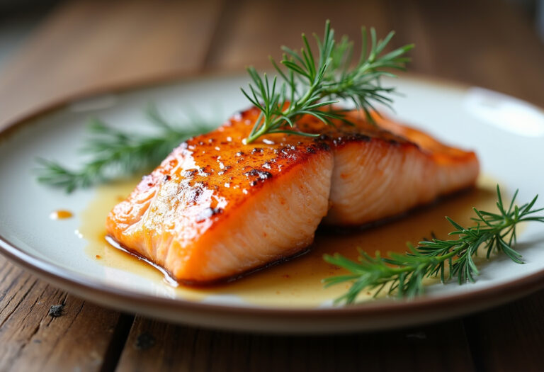 Honey Baked Salmon Recipe