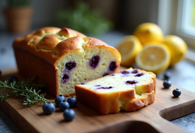 Lemon Blueberry Bread Recipe