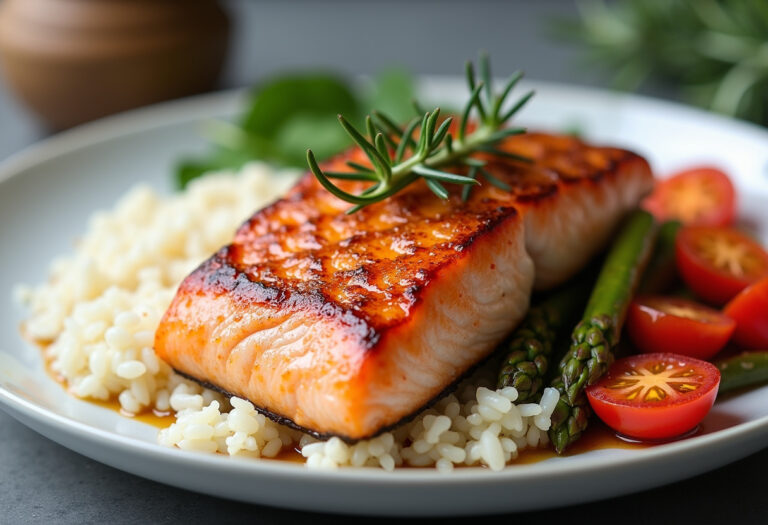 Lemon Rosemary Salmon Recipe