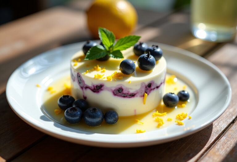 No Bake Lemon Blueberry Dessert Recipe