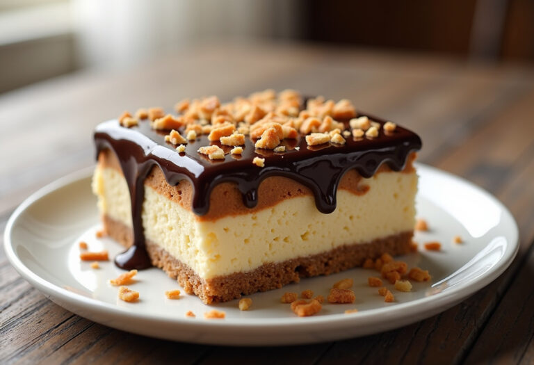 No Bake Nanaimo Bar Cheesecake Recipe