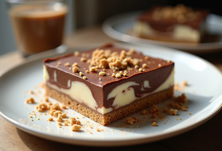 No Bake Nutella Cheesecake Bars Recipe