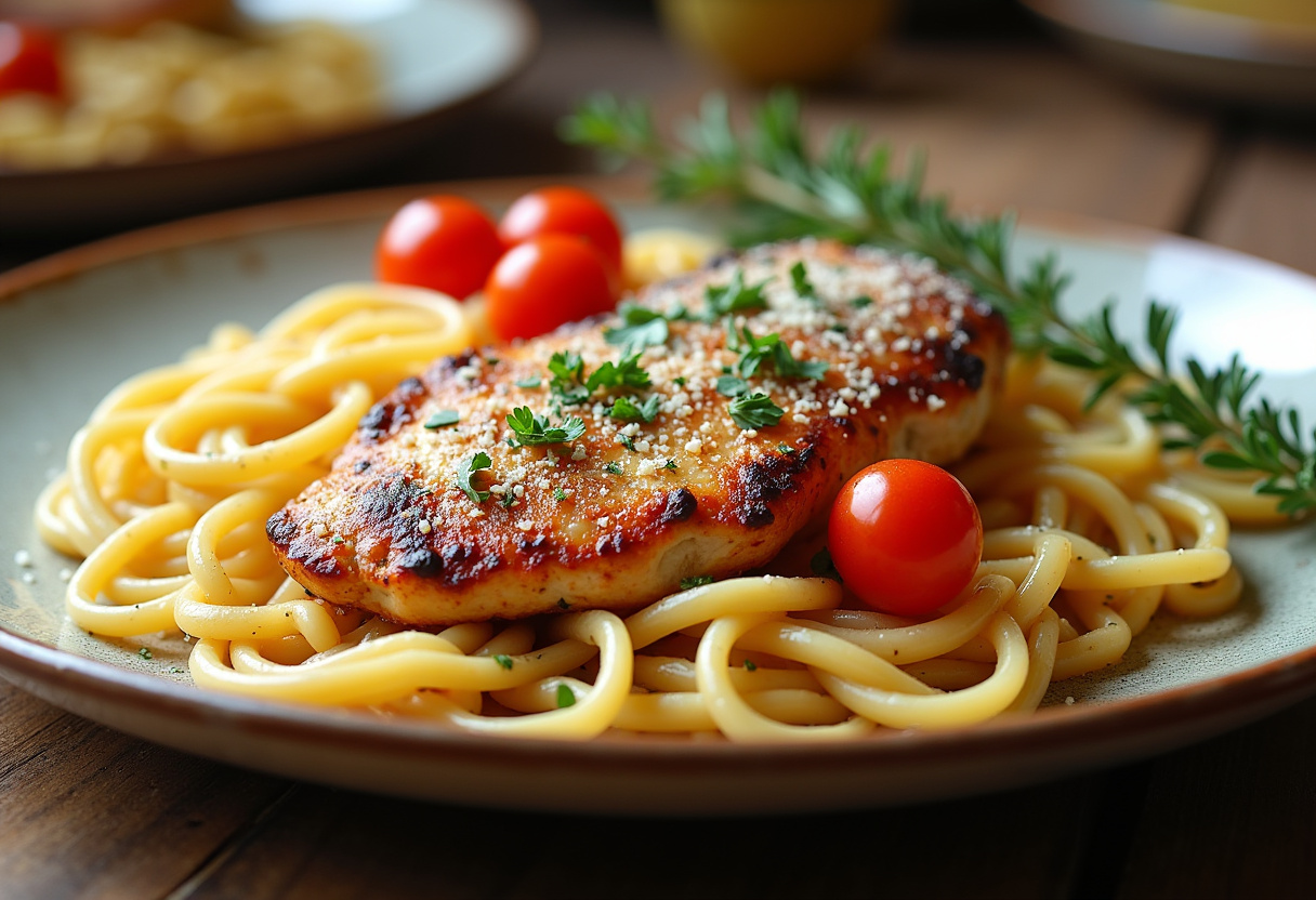One-pan Chicken With Creamy Buttered Noodles Recipe