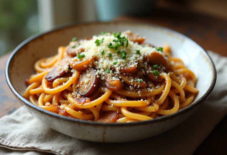 One Pot French Onion Pasta Recipe