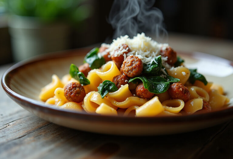 Orecchiette With Sausage And Spinach Recipe