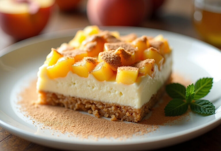 Peach Cobbler Cheesecake Recipe