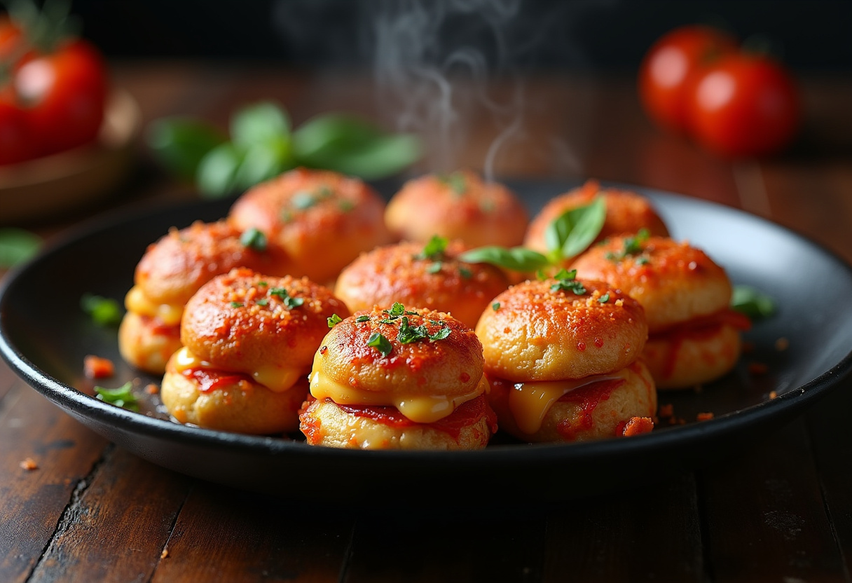 Pepperoni Pizza Bombs Recipe