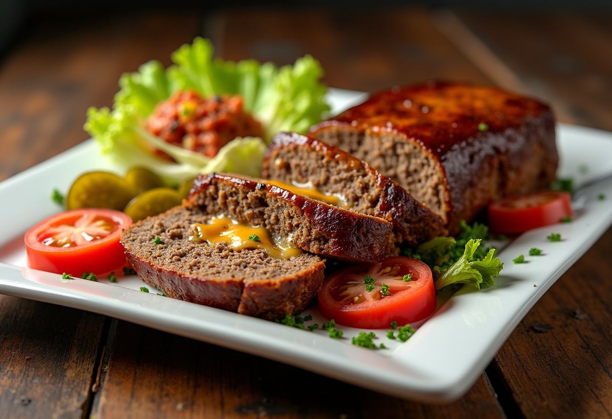 Philly Cheesesteak Meatloaf Recipe