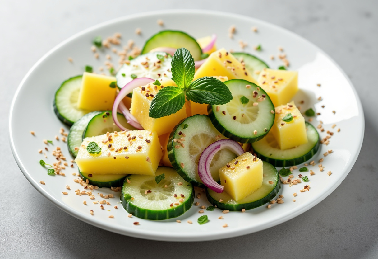 Pineapple Cucumber Salad Recipe