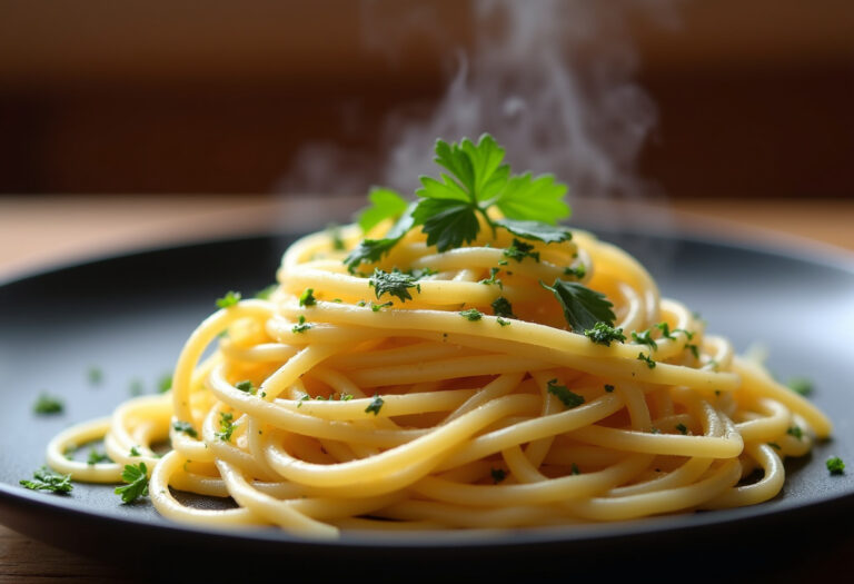 Quick And Easy Garlic Butter Noodles Recipe
