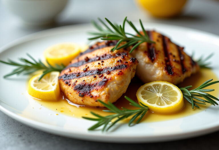 Rosemary Lemon Grilled Chicken Recipe