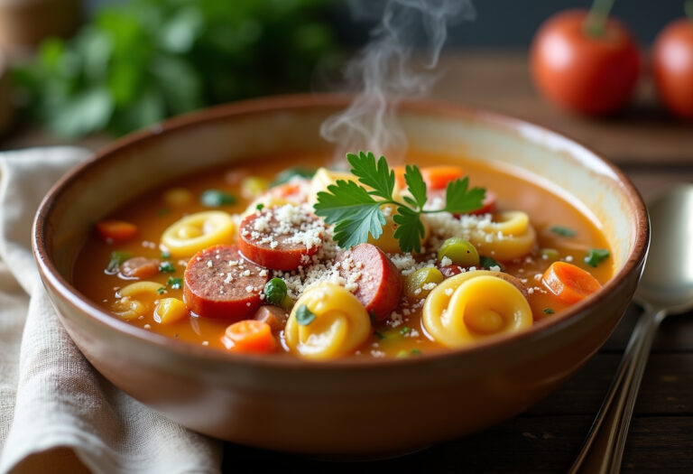 Sausage Tortellini Soup Recipe