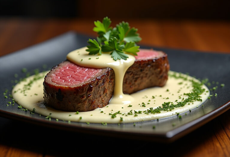 Savory Steak Gorgonzola Alfredo With Creamy Parmesan Sauce Recipe