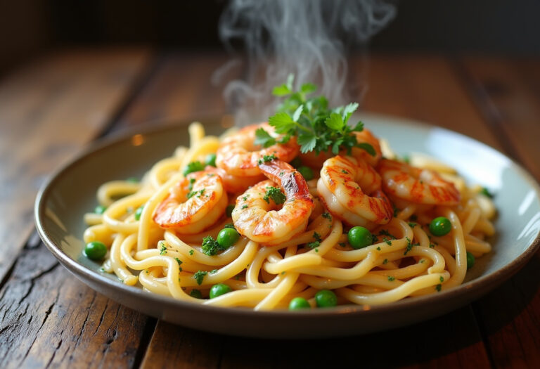 Shrimp Scampi Pasta Bake Recipe